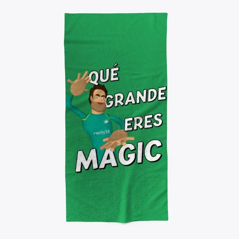 Qué grande eres Magic!