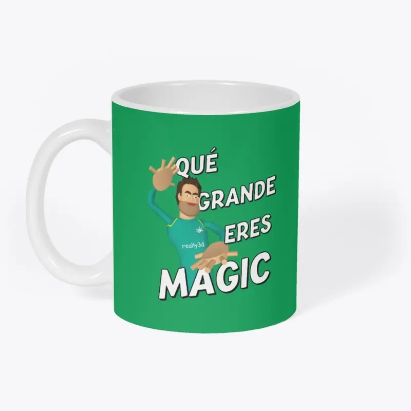 Qué grande eres Magic!