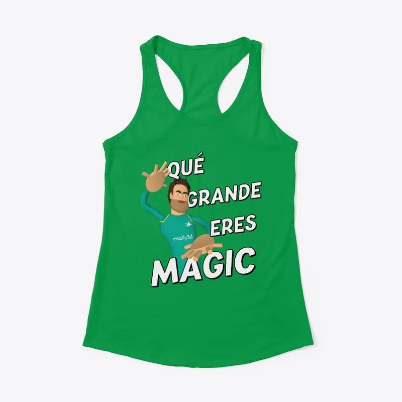 Qué grande eres Magic!