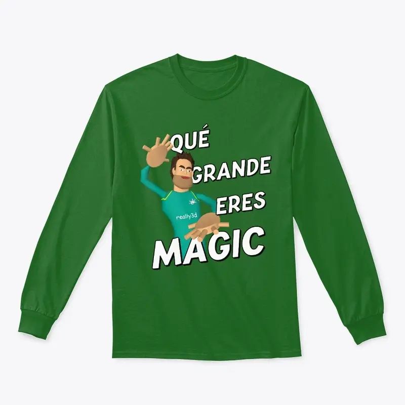 Qué grande eres Magic!