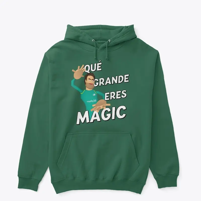 Qué grande eres Magic!