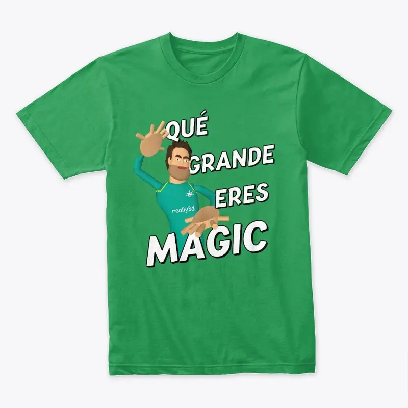 Qué grande eres Magic!