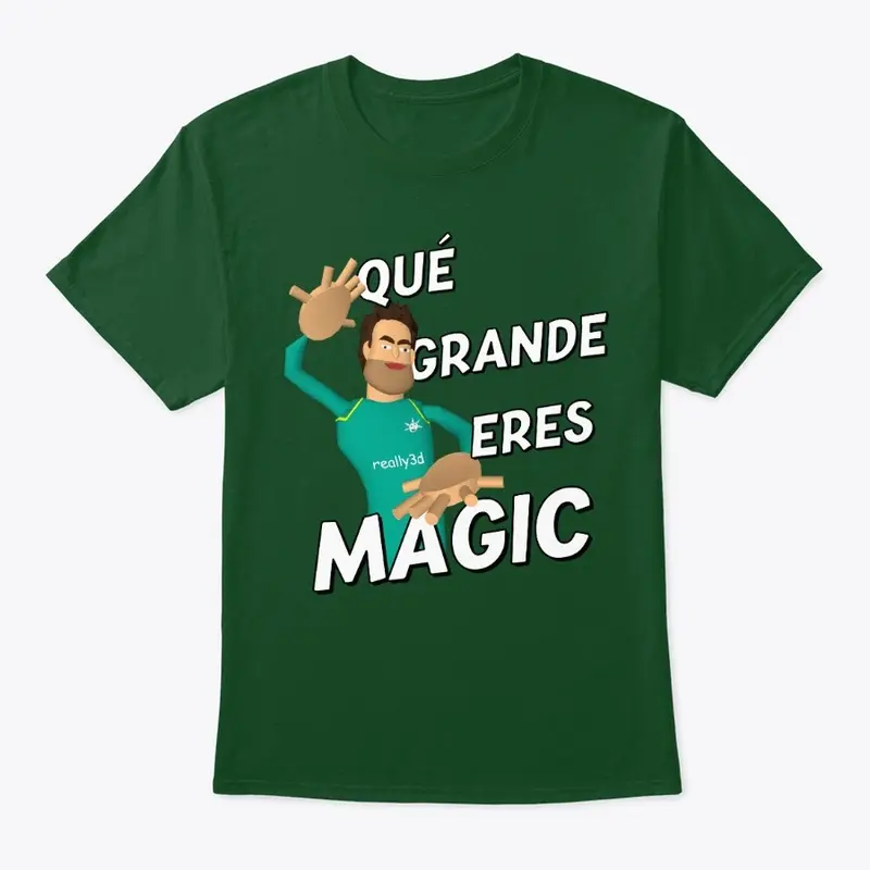 Qué grande eres Magic!